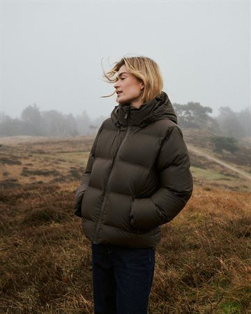 Neo Noir - Fox C Puffer Jacket - Dark Brown
