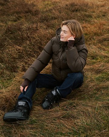 Neo Noir - Fox C Puffer Jacket - Dark Brown
