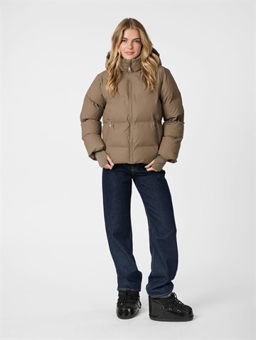 Neo Noir - Fox C Puffer Jacket - Dark Taupe