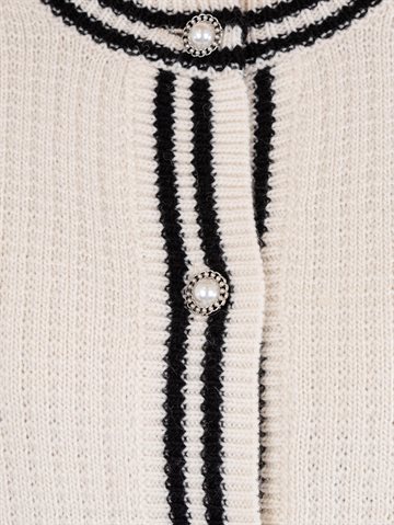 Neo Noir - Tilda Knit Cardigan - Ivory