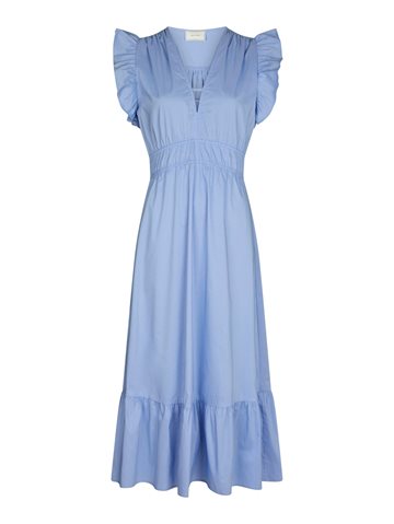 Neo Noir - Pollana Poplin Dress - Sky Blue