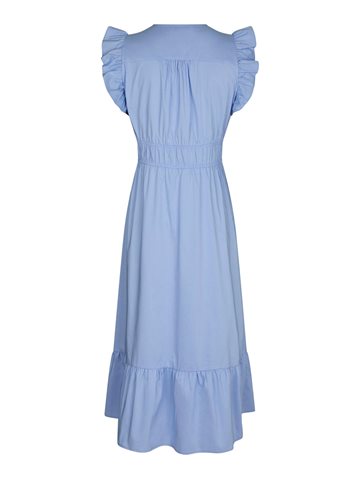 Neo Noir - Pollana Poplin Dress - Sky Blue