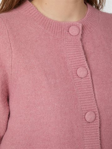 Neo Noir - Trudy Knit Cardigan - Rose