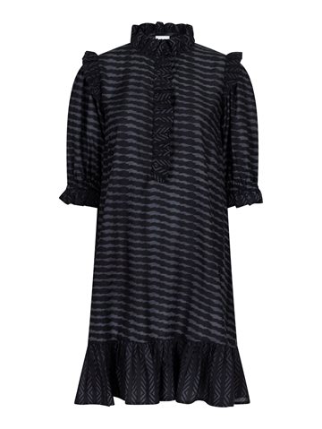 Neo Noir - Hani Graphic Dress - Sort