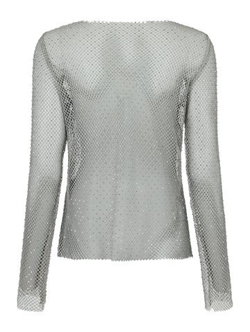 Neo Noir - Aimee Stone Blouse - SIlver