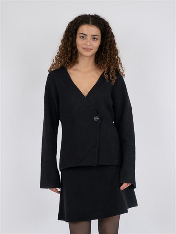 Neo Noir - Marie Louise Knit Cardigan - Sort