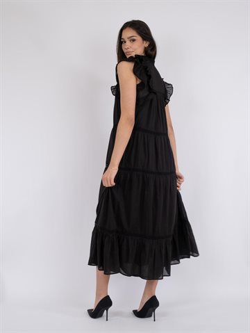 Neo Noir - Ankita S Voile Dress - Sort