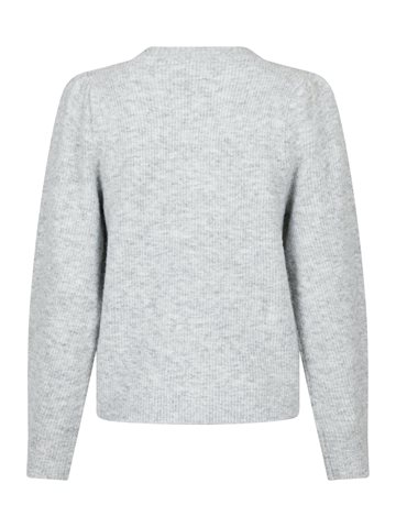 Neo Noir - Nuna Knit Cardigan - Light Grey