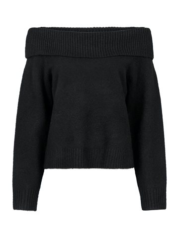 Neo Noir - Jane Knit Blouse - Sort