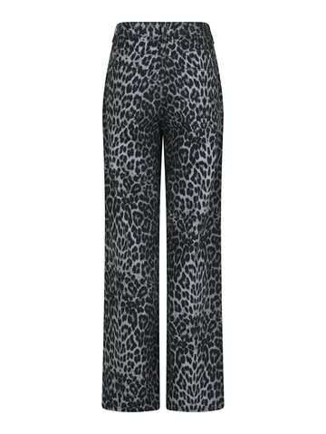 Neo Noir - Simona Leopard Pants - Grey Leopard