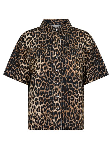 Neo Noir - Tiki Leopard Shirt - Leopard