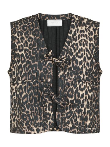 Neo Noir - Crissa Leo Vest - Leopard