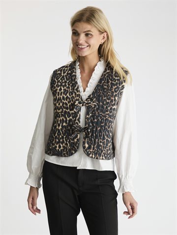 Neo Noir - Crissa Leo Vest - Leopard