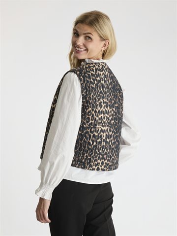 Neo Noir - Crissa Leo Vest - Leopard