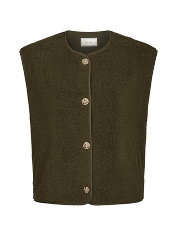 Neo Noir - Mariko Teddy Vest - Army