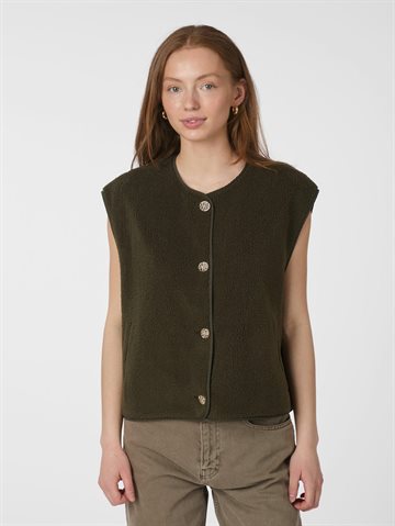 Neo Noir - Mariko Teddy Vest - Army