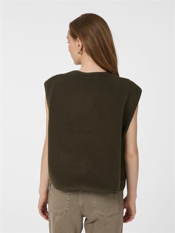 Neo Noir - Mariko Teddy Vest - Army