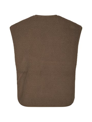 Neo Noir - Mariko Teddy Vest - Taupe