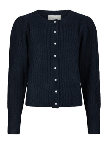 Neo Noir - Puli Knit Cardigan - Navy