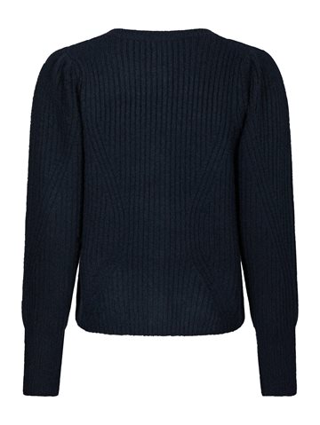 Neo Noir - Puli Knit Cardigan - Navy