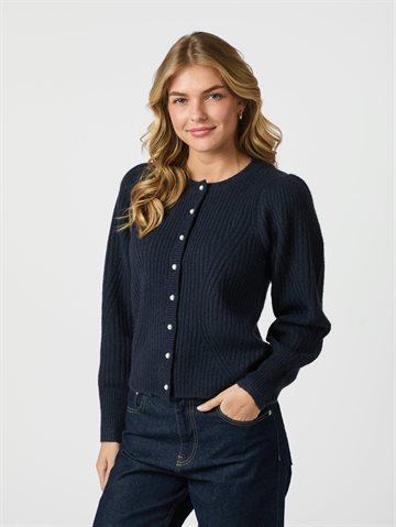 Neo Noir - Puli Knit Cardigan - Navy