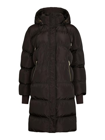Neo Noir - Lucette Puffer Jacket - Dark Brown