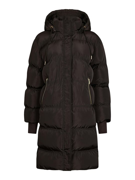 Neo Noir - Lucette Puffer Jacket - Dark Brown