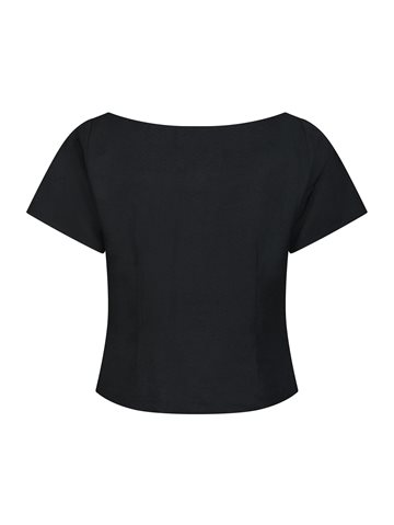 Neo Noir - Tango Structure Top - Dark Navy