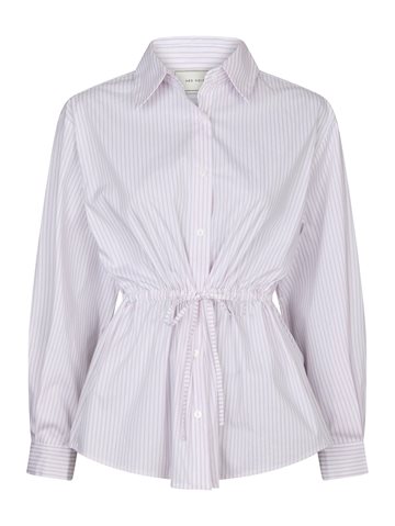 Neo Noir - Solei Small Stripe Shirt - Light Pink