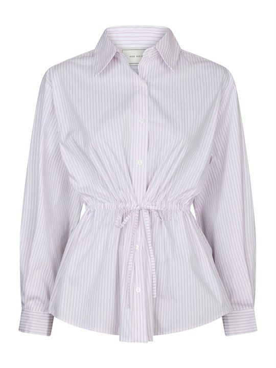 Neo Noir - Solei Small Stripe Shirt - Light Pink