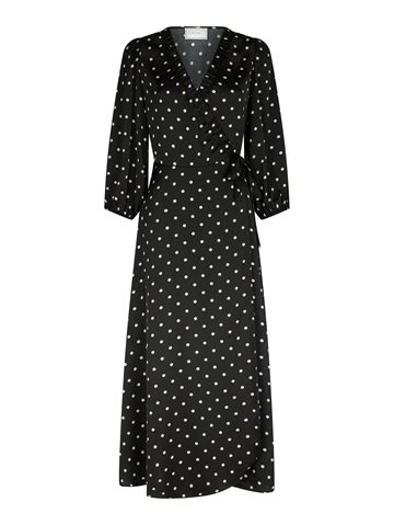 Neo Noir - Malinga Dot Dress - Black