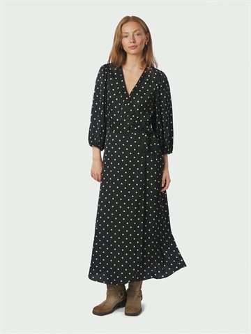 Neo Noir - Malinga Dot Dress - Black