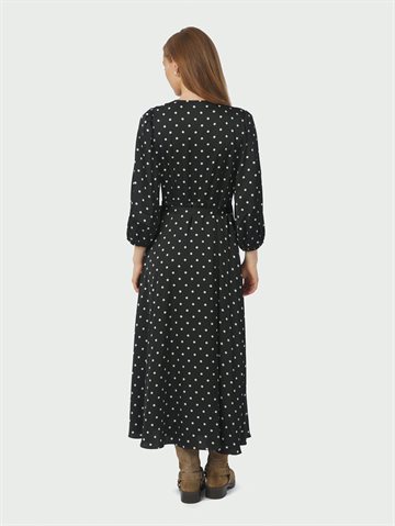 Neo Noir - Malinga Dot Dress - Black