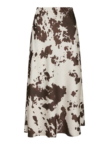 Neo Noir - Viso Cow Print Skirt - Brown
