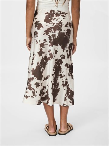Neo Noir - Viso Cow Print Skirt - Brown