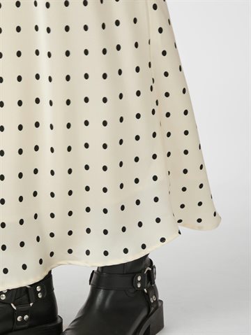 Neo Noir - Viso Dot Skirt - Creme