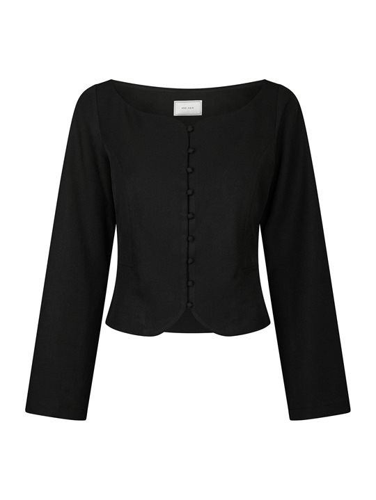 Neo Noir - Salsa Structure Blouse - Black