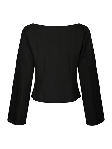 Neo Noir - Salsa Structure Blouse - Black