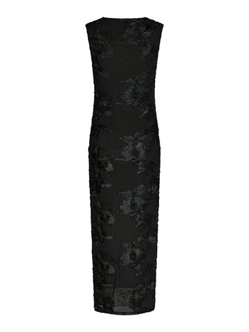 Neo Noir - Tiranna Big Flower Mesh Dress - Black