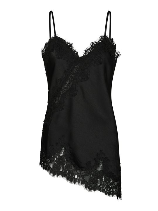 Neo Noir - Viole Lace Top - Black