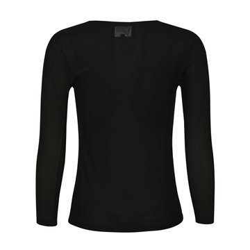 Liberté - Mesh Ls Tshirt - Black