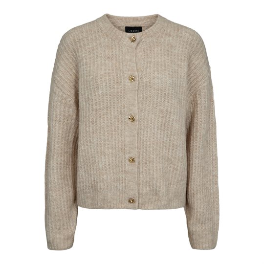 Liberté - Fro O-Neck Cardigan - Ivory