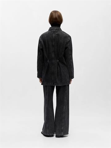 Object - Birgit Ls Denim Jacket - Black Denim