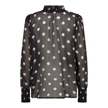 Co\' Couture - Drew Dot Shirt - Sort