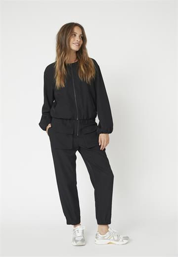Co\' Couture - Luna Balloon Zip Jacket - Black 