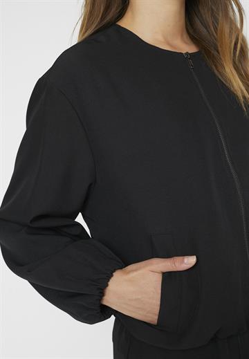 Co\' Couture - Luna Balloon Zip Jacket - Black 