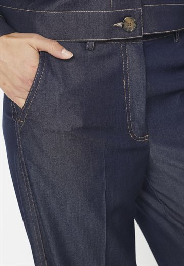Co\' Couture - Terry Denim Pant - Dark Denim
