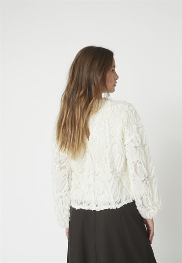 Co\' Couture - Shania Fluffy Blouse - Off White