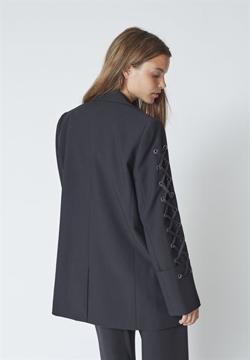 Co\' Couture - Vola Eyelet Blazer - Black