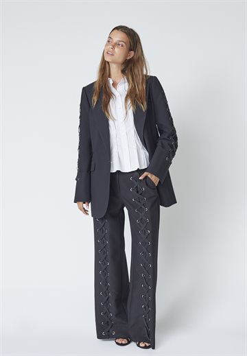 Co\' Couture - Vola Eyelet Blazer - Black